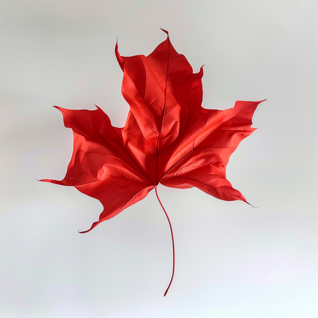 Red Maple Leaf, visual representation - manufactured in Canada